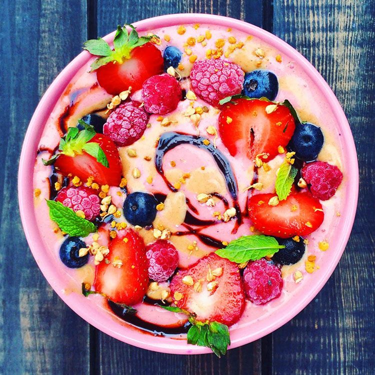 Smoothie Bowl Pastelito de Fresa