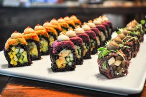 rollitos de sushi