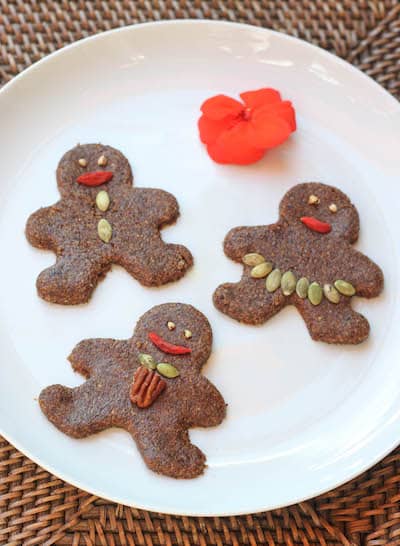 galletas de gengibre en forma de muñeco