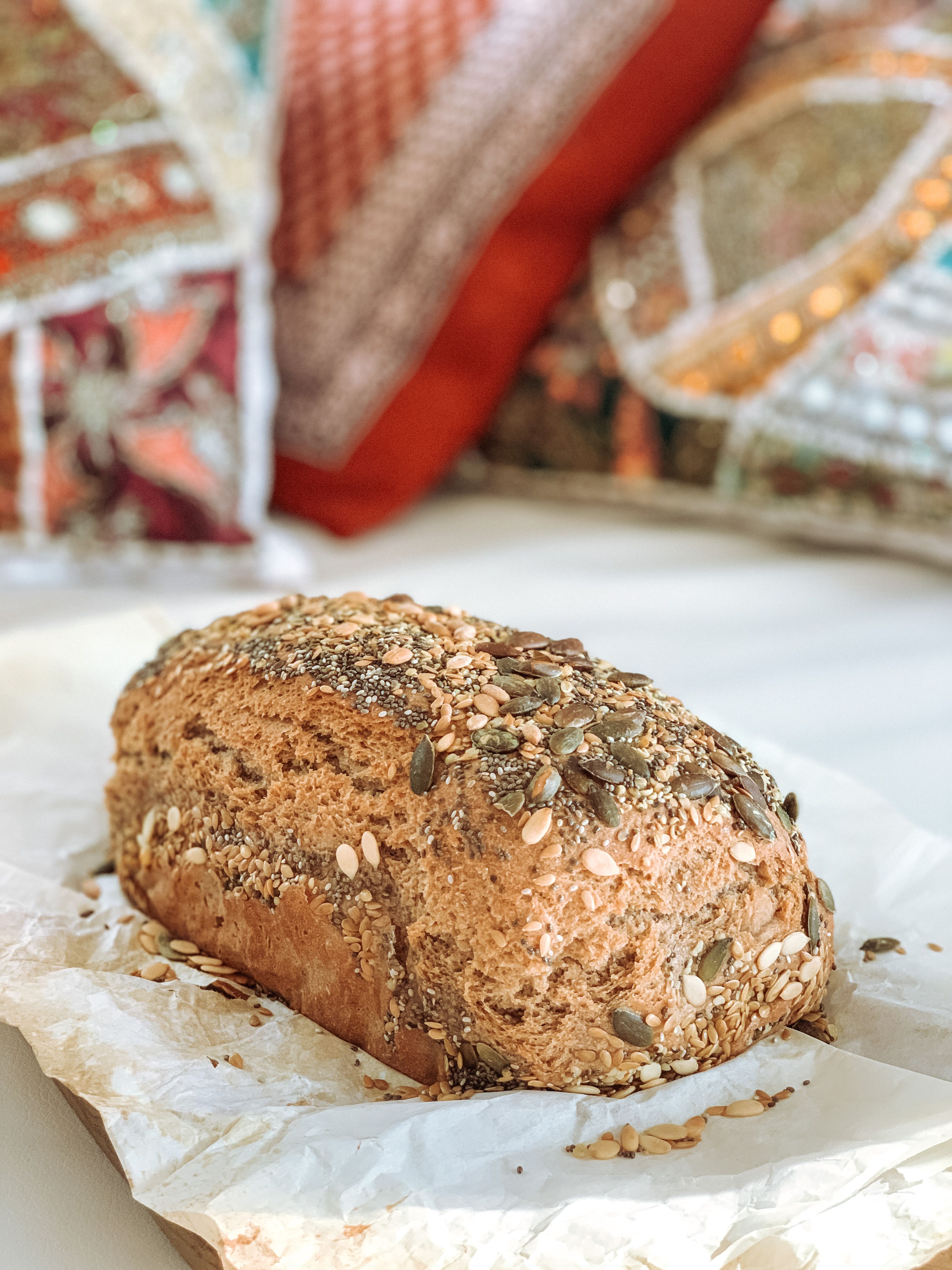 Receta Pan de Espelta y Sarraceno - Dra. Carlota Esteve de Miguel Pan integral con semillas