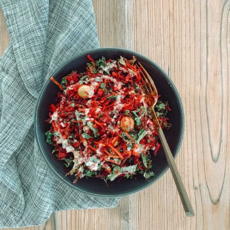 ENSALADA DE REMOLACHA Y ZANAHORIA
