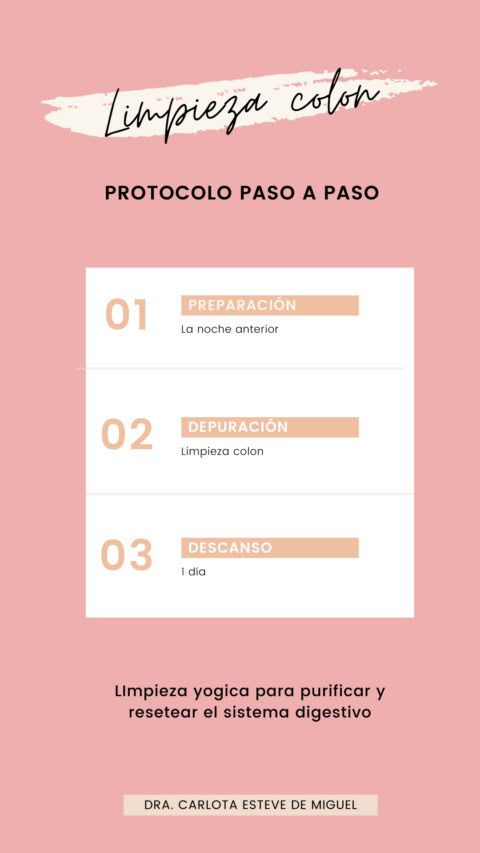 Protocolo de la limpieza de colon ayurvédica