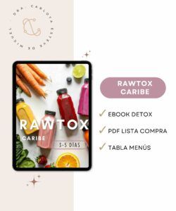 Portada de un ebook detox con zumos de frutas y verduras